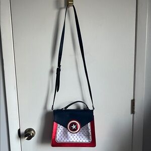 Women’s Danielle Nicole Captain America Crossbody Bag
